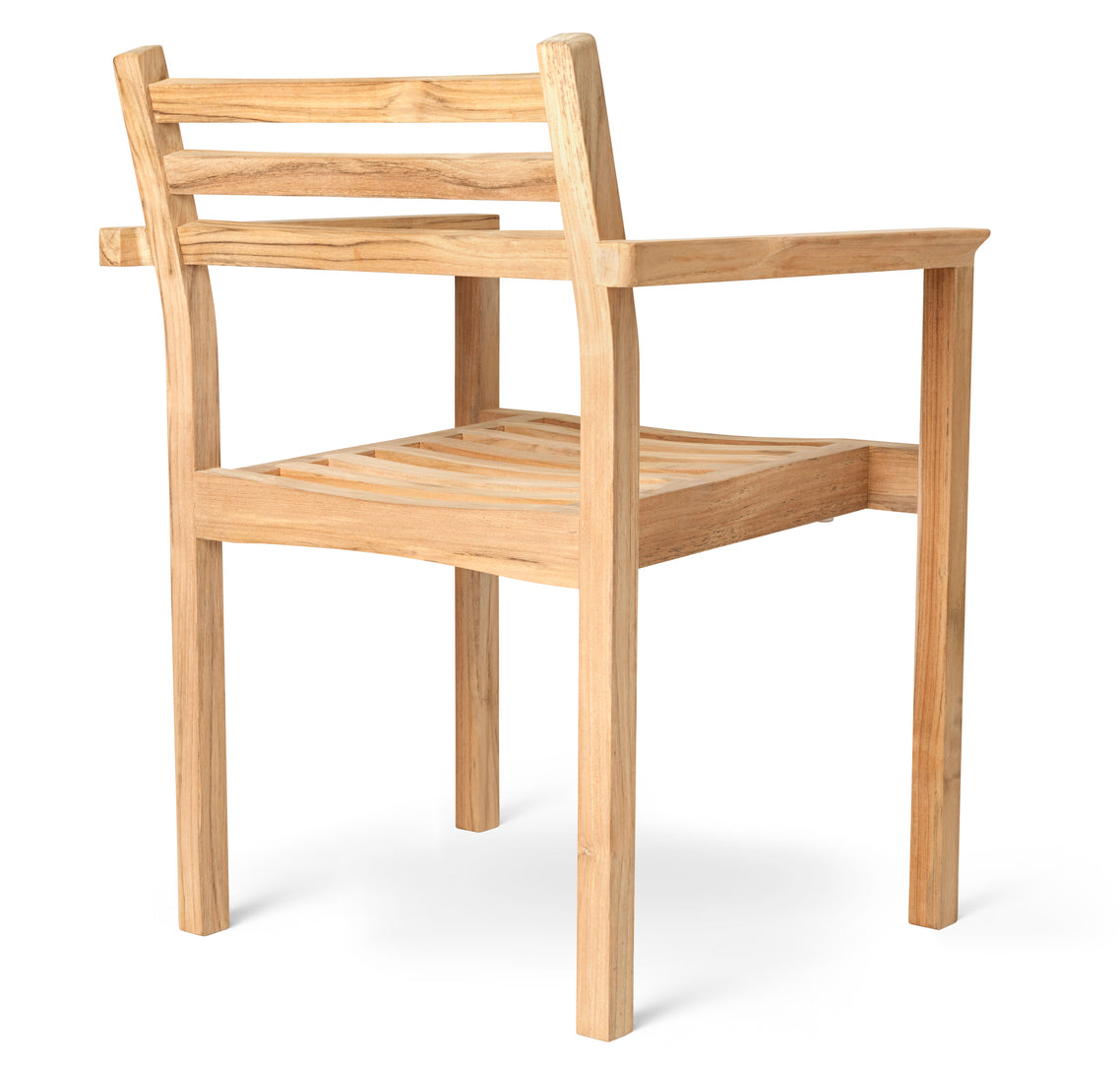 AH502 Outdoor Dining Chair with Armrest