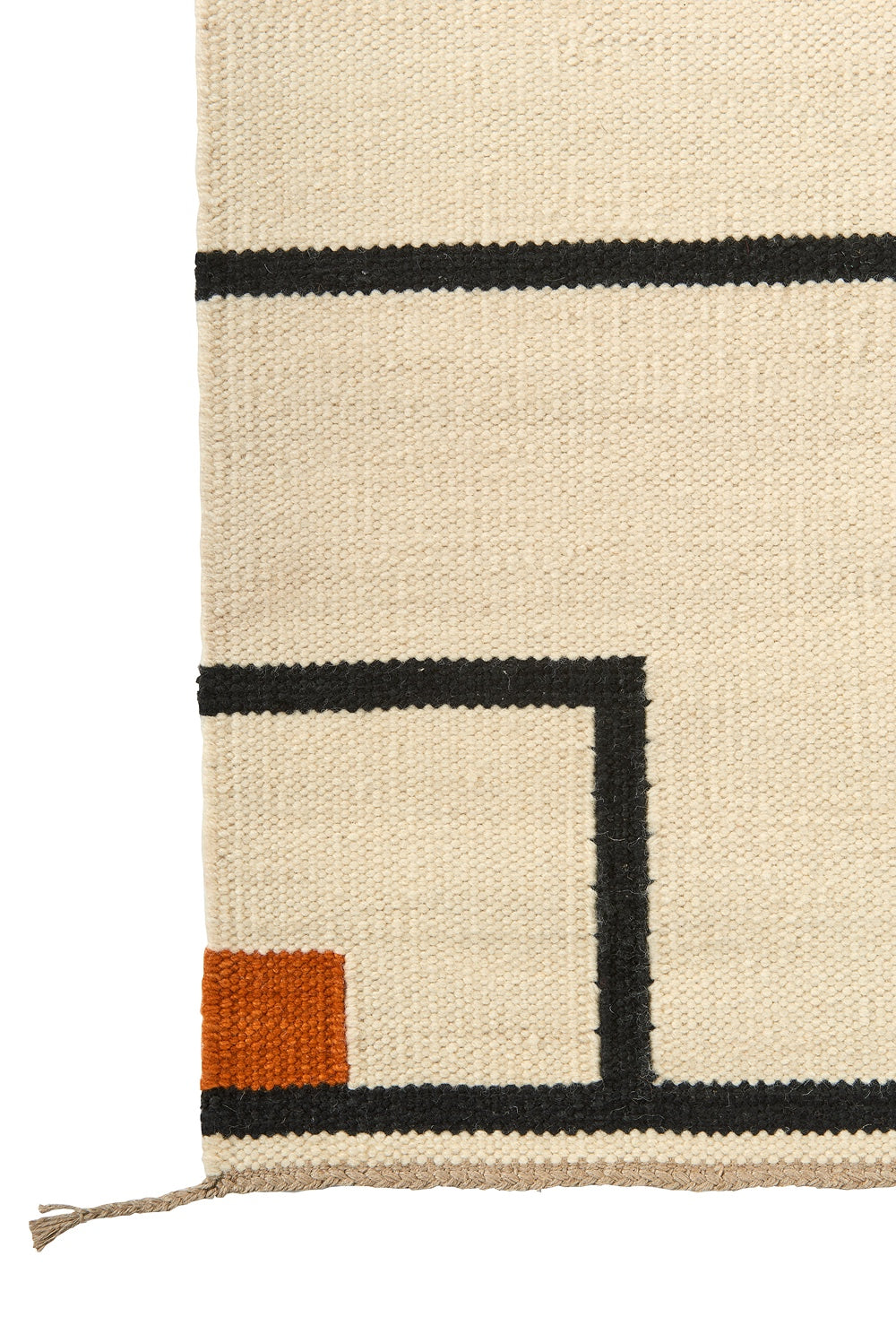 Rug VK-1  White/Black