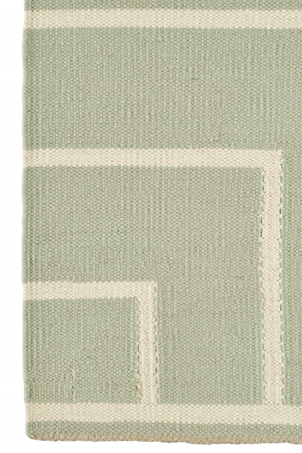 Rug VK-1  Olive/White